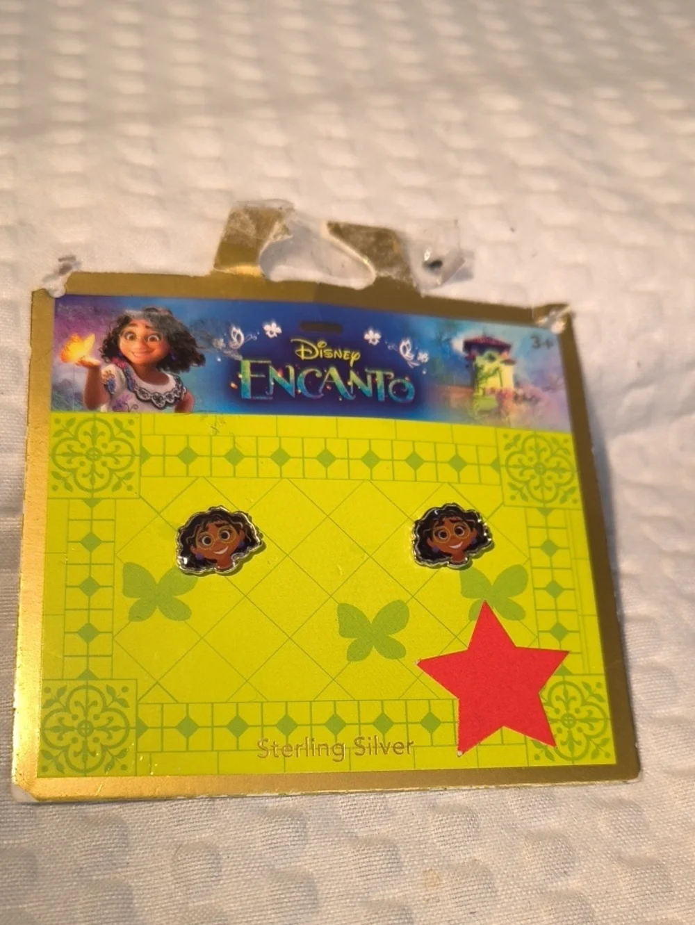 Disney Encanto Mirabel Sterling Silver Stud Earrings